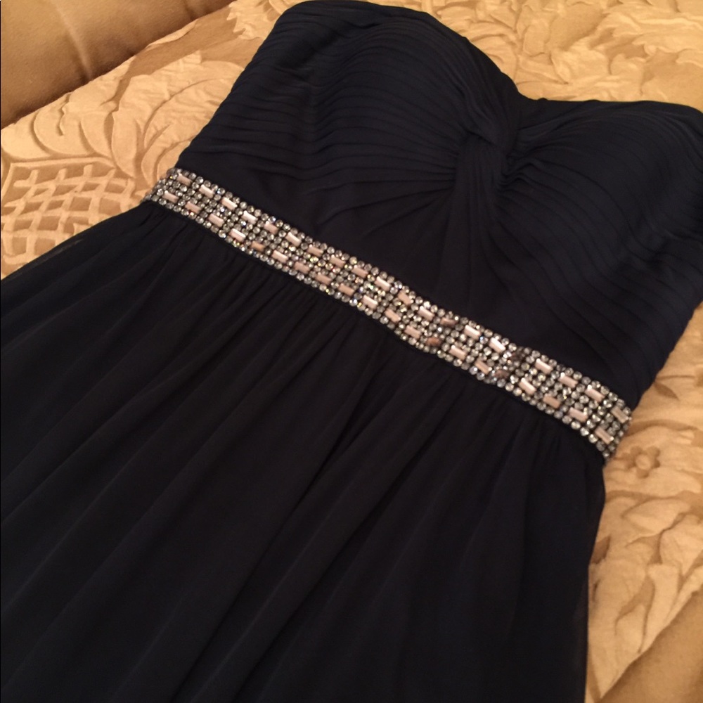 Navy blue Gown